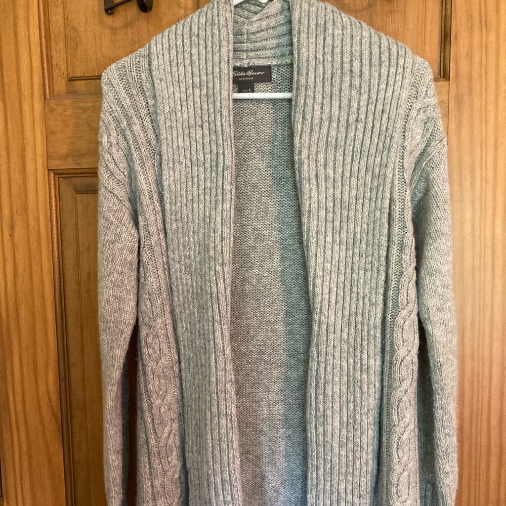 Gray Eddie Bauer sweater